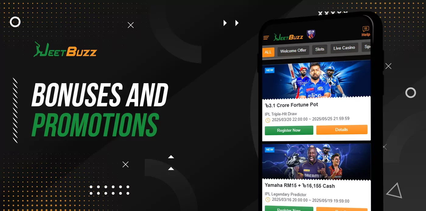 Jeetbuzz app promotions and bonuses for Bengali users