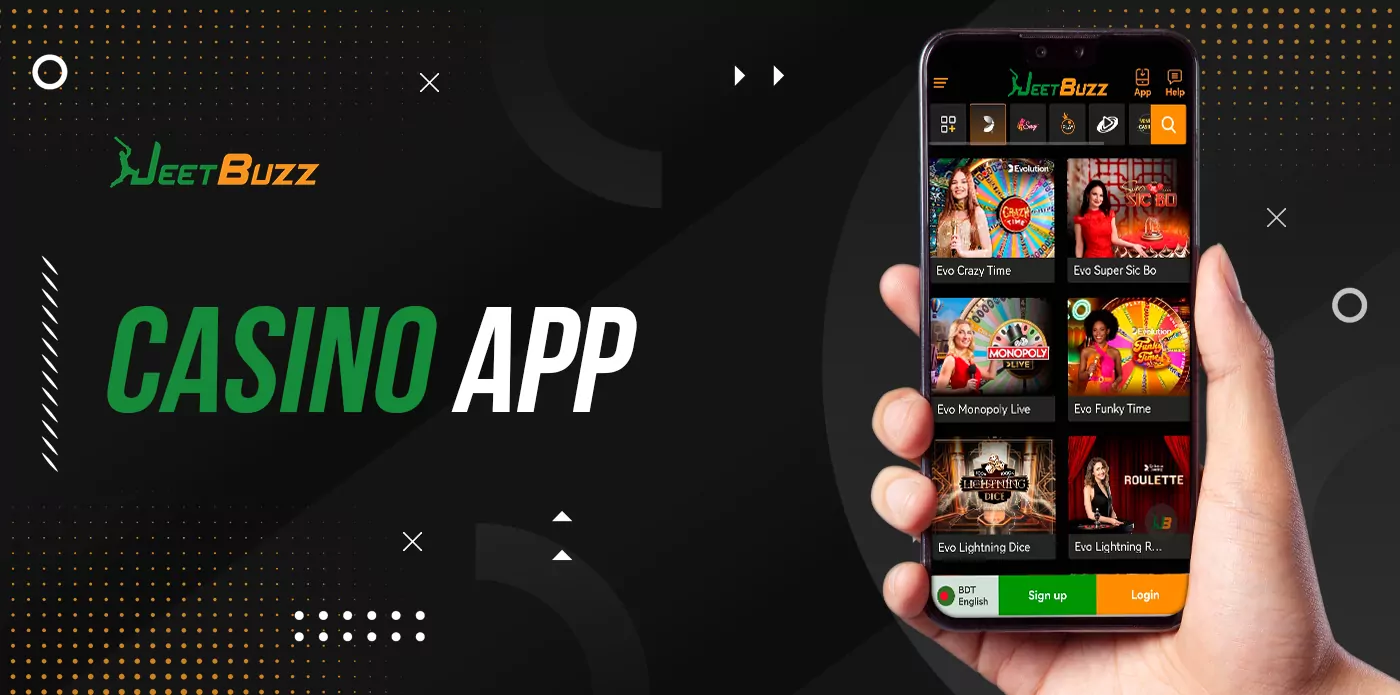Online casino games in Jeetbuzz mobile app 