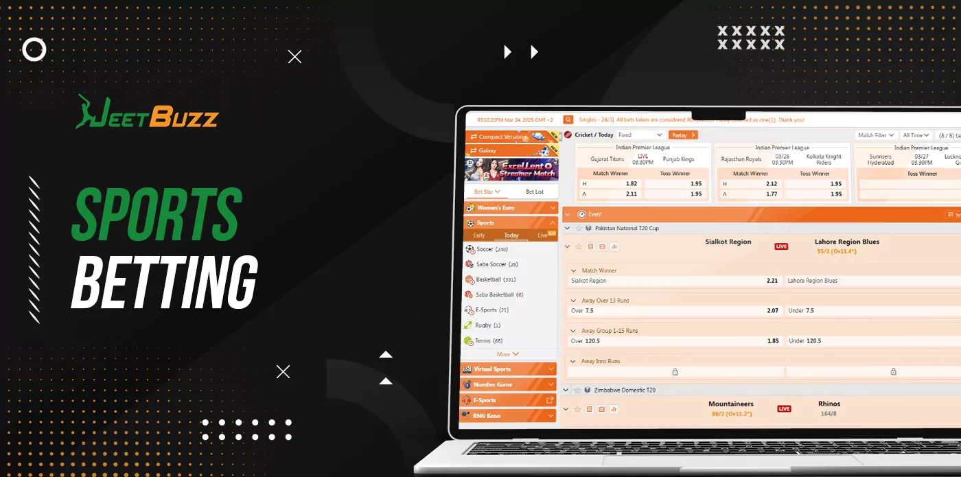 Sports betting for Jeetbuzz users in 2025