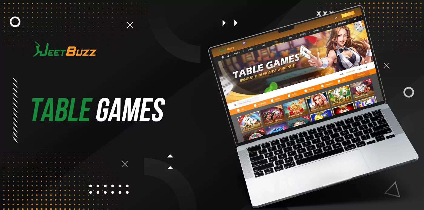 Table games for online casino fans from Bangladesh