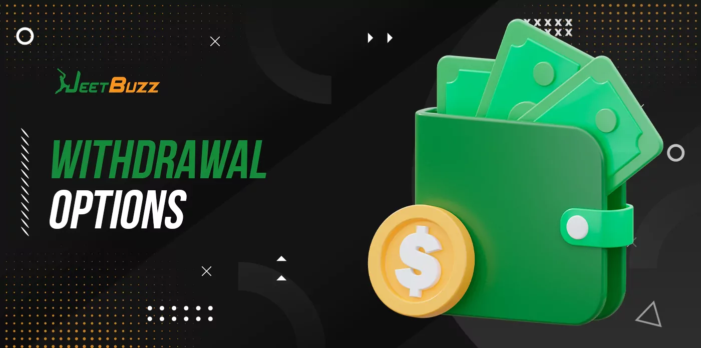 Withdrawal Options available on Jeetbuzz Bangladesh