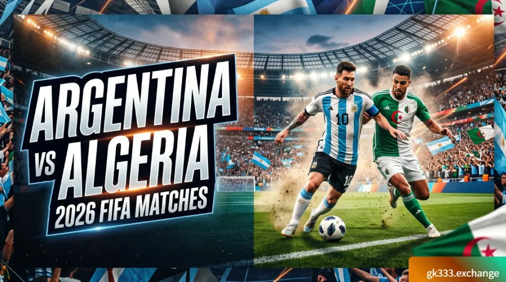 Argentina vs Algeria 2026 FIFA Matches : Can Algeria's Desert Warriors Ambush Messi's Champions at Soldier Field 